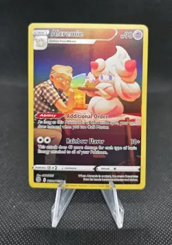 Alcremie TG08/TG30 Brilliant Stars Trainer Gallery Rare Pokemon Card - Image 1