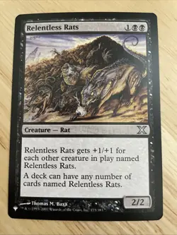 MTG Relentless Rats The List Reprints #173/383 Regular NM/M - Image 1