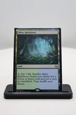 1x Misty Rainforest Modern Masters 2017 (MM3) LP MTG Magic the Gathering - Image 1