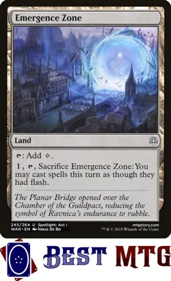 Magic The Gathering MTG Emergence Zone 245 Foil NM War of the Spark - Image 1