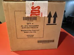 Magic The Gathering - Warhammer 40k Commander Deck - Set of 4 Sealed MTG - Image 1