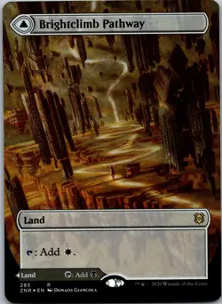 Brightclimb Pathway (Borderless) R Zendikar Rising 285 NM FOIL - Image 1