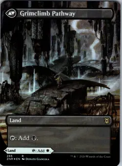 Brightclimb Pathway (Borderless) R Zendikar Rising 285 NM FOIL - Image 2