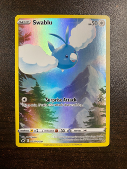 Pokemon TCG Swablu GG27/GG70 Crown Zenith Galarian Gallery Near Mint NM - Image 1