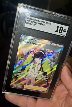 2023 Pokemon SWSH Crown Zenith #147 Full Art Elesa's Sparkle PSA 10 Gem Mint - Image 1