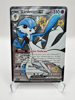 Gardevoir ex 217/091 SV: Paldean Fates Holo Pokemon Near Mint - Image 1