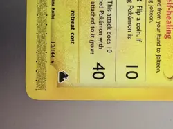 2003 Pokemon Jolteon 13/144 Skyridge Regular Never Played Optimally Stored - Image 5