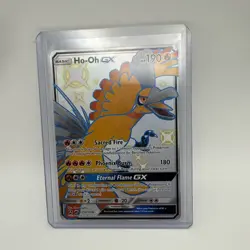 Pokemon Ho-Oh GX Hidden Fates Shiny Vault SV50/SV94 SM Shiny Holo Rare NM clean - Image 1
