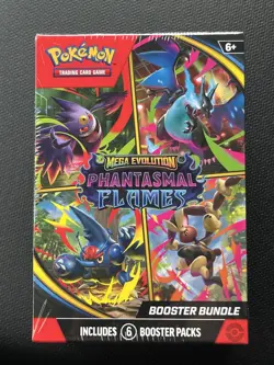 Pokemon TCG: Phantasmal Flames Factory Sealed Booster Bundle Box - Image 1