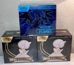 Pokemon Mega Evolution Gardevoir Elite Trainer Box x2 and Phantasmal Flames ETB - Image 1