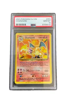 2023 Pokemon Charizard CLC EN 003/034 PSA 10 GEM MT - Image 1