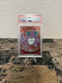 Pokemon TCG Nidoking Topps Chrome - Image 1