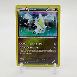 Kyurem 21/20 (LP) Dragon Vault (Secret Rare) Holo Rare Pokemon - Image 1