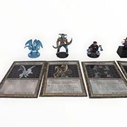 Lot Of 5 Yu-gi-Oh Dungeon Dice Mini Figures Blue Eyes White Dragon Yugioh - Image 2
