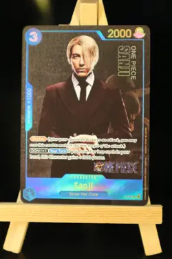 Sanji P-050 PROMO Live Action English One Piece Card Game TCG Netflix NM - Image 1