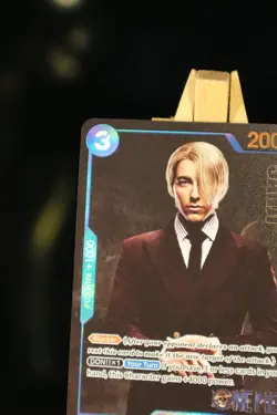 Sanji P-050 PROMO Live Action English One Piece Card Game TCG Netflix NM - Image 2