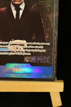 Sanji P-050 PROMO Live Action English One Piece Card Game TCG Netflix NM - Image 4