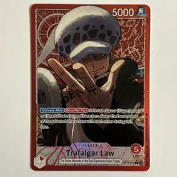 Trafalgar Law - OP14-001 (Alt Art Leader) OP14-001 The Azure Sea's Seven Foil NM - Image 1