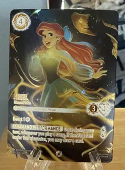 Lorcana "ARIEL ETHEREAL VOICE “ Iconic Rare Whispers In The Well” #241/204•EN•10 - Image 1