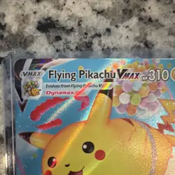 Pokemon TCG Pikachu V SWSH198 Flying Pikachu VMAX 007/025 Holo English Card Lot - Image 2