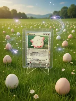 Pokemon Chansey EX TCG Holo Ultra Rare Card Ruby and Sapphire 96/109 - Image 1