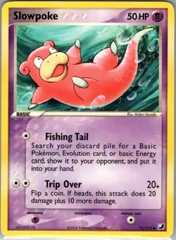 Slowpoke 72/115 Non Holo Unseen Forces - Pokemon Card - NM - Image 1