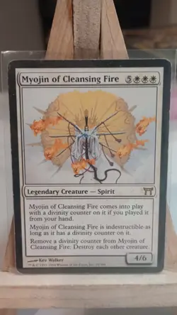 MTG Foil Myojin of Cleansing Fire - Champions of Kamigawa English - Image 1