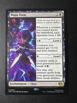 MTG TCG TMNT Ninja Teen 0067 Regular Rare - Image 1