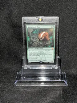 Magic: The Gathering Badgermole Cub Avatar Creature #0167 - Image 1