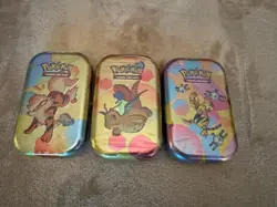 Pokemon TCG Scarlet and Violet 151 Mini Tins X3 - Image 1