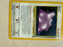 Ditto 3/64 HOLO Jungle Set 1999 Pokemon Card WOTC Vintage - Image 4