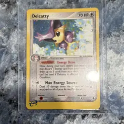 Pokemon Delcatty Ruby & Sapphire Holo Rare 70 HP 2003 5/109 Stage 1 Swirl 🔥 - Image 1