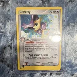 Pokemon Delcatty Ruby & Sapphire Holo Rare 70 HP 2003 5/109 Stage 1 Swirl 🔥 - Image 2