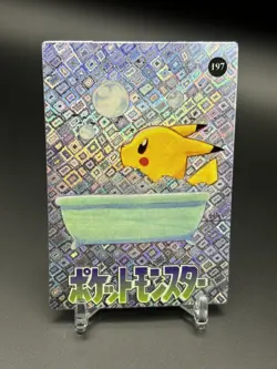 Pokemon Pocket Monsters Vending Prism Sticker Ice Cube Holo #197 - Image 2