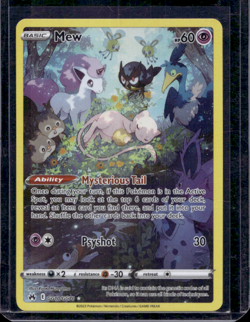 Pokemon TCG Mew GG10/GG70 Crown Zenith Galarian Gallery - Image 1