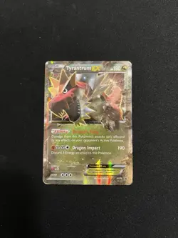Pokemon Tyrantrum EX XY70 Promo MP - Image 1
