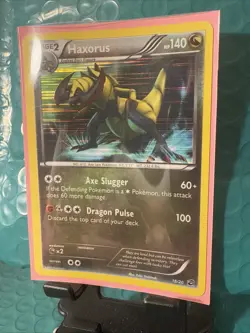 Pokemon TCG Haxorus 16/20 Vintage Holo Rare Dragon Vault - Image 1