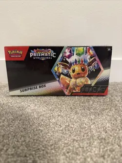 Pokemon TCG Scarlet & Violet Prismatic Evolutions Surprise Box SEALED - Image 1