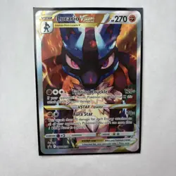 Pokemon TCG Lucario VSTAR SWSH291 Crown Zenith Promo/rare NM - Image 1