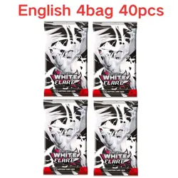 40PCS Pokemon Cards English Shining Fates Style Booster GX V EX Kids Toy - Image 1