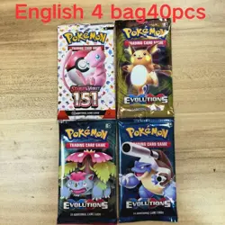 40PCS Pokemon Cards English Shining Fates Style Booster GX V EX Kids Toy - Image 2
