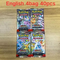 40PCS Pokemon Cards English Shining Fates Style Booster GX V EX Kids Toy - Image 4
