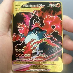 Pokemon Card 10000 HP Arceus VMAX Gold Metal Pikachu Mewtwo GX English Card - Image 4