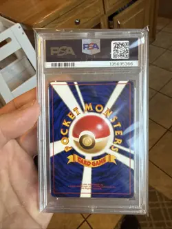 1997 POKEMON JPN ROCKET #80 DARK SLOWBRO-HOLO PSA 9 - Image 2