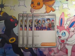 Friends in Paldea 109/131 Common Playset 4X Prismatic Evolutions Pokemon TCG - Image 1