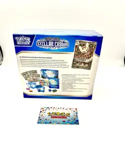 Pokemon TCG Scarlet & Violet Stellar Crown Elite Trainer Box ETB (CASE FRESH) - Image 2