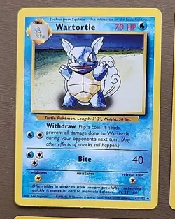 Pokemon Lot Of 4 Cards Machop 52, Wartortle 42, Sandslash 41, Diglett 47 - Image 2