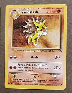 Pokemon Lot Of 4 Cards Machop 52, Wartortle 42, Sandslash 41, Diglett 47 - Image 3