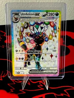 Umbreon ex 176 Black Star Promo Full Art Holo Sv: Scarlet & Violet Pokemon Card - Image 1