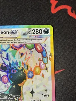 Umbreon ex 176 Black Star Promo Full Art Holo Sv: Scarlet & Violet Pokemon Card - Image 5